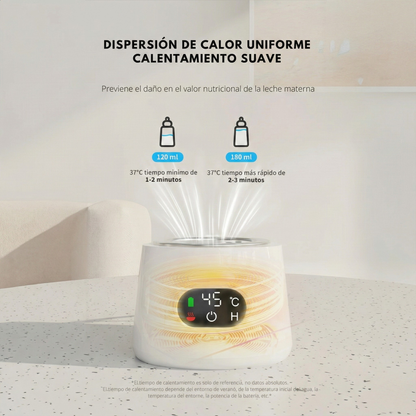 Calentador portátil de biberones
