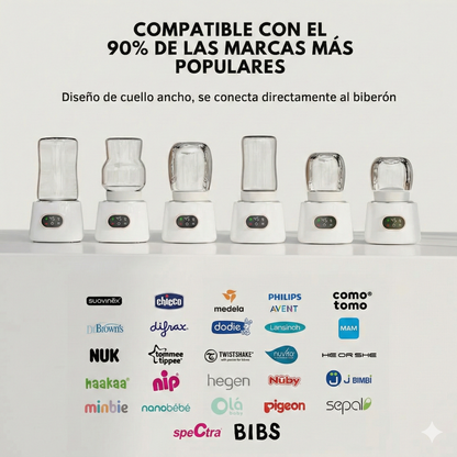 Calentador portátil de biberones